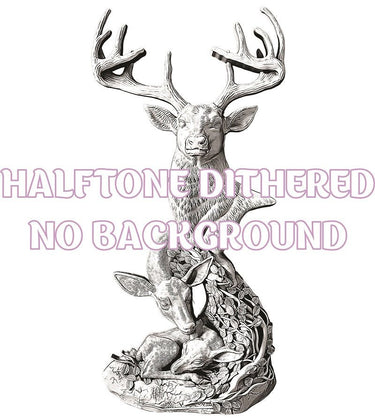 DEERS 3d illusion & laser-ready file 3DWave.us